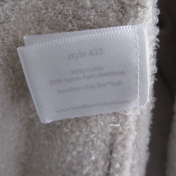 Barefoot Dreams Bamboo Chic Lite One Mile Cardigan 433 Light Cream Color XS/S - Picture 5 of 8